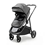 Mompush Wiz 2-in-1 Baby Stroller with Bassinet Mode - Full-Size Baby Strollers to Explore More as a Family - Toddler Stroller with Reversible Stroller Seat - Travel System Compatible