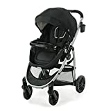 Graco Modes Pramette Stroller, Baby Stroller with True Bassinet Mode, Reversible Seat, One Hand Fold, Extra Storage, Child Tray, Pierce