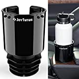 JOYTUTUS Cup Holder Expander for Car, Stable Car Cup Holder Expander for YETI, Hydro Flask, Nalgene, Large Car Cup Holders Hold 18-40 oz Bottles and Mugs, Car Cup Holder Adapter Fits Most Cup Holder
