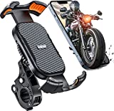 Bike Phone Mount - Motorcycle Phone Mount [Shockproof & Sturdy] Universal Motorcycle Bike Phone Holder NEXMEE Compatible with iPhone 13 Pro Max 13 12 11 Samsung Galaxy S22 Note20 & More