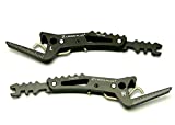 Cross Plus Universal Passenger Footpegs With Built in Multi Tool, For Dirt Bikes and Enduros, Black