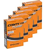 Continental Bicycle Tubes Race 28 700x20-25 S42 Presta Valve 42mm Bike Tube - Value Bundle 5-in-1 Bicycle Tube 700c