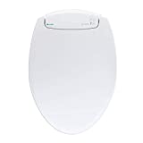 Brondell LumaWarm Heated Nightlight Toilet Seat - Fits Elongated Toilets, White