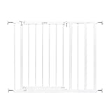Summer Everywhere Extra Wide Walk-Thru Safety Gate Safety Baby Gate, Fits Openings 28.75-39.75' Wide, Metal, for Doorways & Stairways, 30' Tall, White, One Size