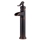 Pfister LF040YP0U LF-040-YP0U Ashfield Single Control Vessel Bathroom Faucet in Rustic Bronze, 1.2gpm