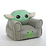 Star Wars: The Mandalorian Featuring The Child Figural Bean Bag Chair with Sherpa Trim, Ages 3+