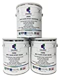 Colored Epoxies 10002 Clear Epoxy Resin Coating 100% Solids, High Gloss for Garage Floors, Basements, Concrete and Plywood. 3 Gallon