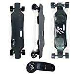 KYNG 38' Electric Skateboard with LCD Remote, Youth and Adults / 23 MPH / 900W Dual Motors / 12-15 Mile Range / 5 Layers Maple - 2 Layers Bamboo Deck / High Speed Longboard Kids and Adults