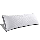 Oubonun Premium Adjustable Loft Quilted Body Pillows - Firm and Fluffy Pillow - Quality Plush Pillow - Down Alternative Pillow - Head Support Pillow - 21'x54'