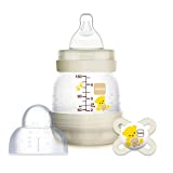 Newborn Easy Start Anti-Colic 4.5-Ounce Bottle with Pacifier Set, Teddy Bear, 0-2 Months