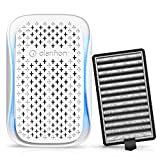 Clarifion - DSTx Portable Air Purifier - Plug In Air Ionizer HEPA Air Filter, Mini Personal Air Purifiers For, Bedroom and Pets Helps With Dust, Smoke, Airborne Particles and Odors