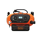 BLACK+DECKER 20V MAX* Cordless Tire Inflator, Cordless & Corded Power, Tool Only (BDINF20C)