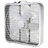 Comfort Zone CZ200A 20' 3-Speed Box Fan for Full-Force Air Circulation