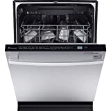 Kalamera Built in Dishwasher, 24 inch Dishwacher with 14 Place Settings, 6 Wash Cycles and 4 Temperature Option, Energy Save with Low Water Consumption and Quiet Operation - Stainless Steel