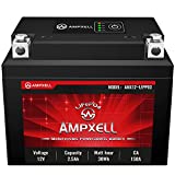 AMPXELL Lithium Motorcycle Battery 12V 150A, Replacement for YTX4L-BS, HJTZ5S-FP Battery, Also Compatible With Honda, Kawasaki, Suzuki, Yamaha, and other Powersport Batteries