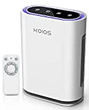 KOIOS Home Air Purifier for Large Room, 1420 Sq Ft, Upgraded H13 True HEPA Filter, Active Charcoal, Ultraviolet Light, Ionic Air Cleaner, Odor Eliminator