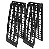 Titan Ramps Truck Loading Ramps 10 ft. Wide 4 Beam HD Pair UTV ATV Arched