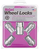 McGard 24215 Chrome Cone Seat Wheel Locks (M14 X 1.5 Thread Size) - Set of 4