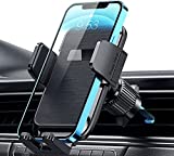 Qifutan Phone Mount for Car Vent [2022 Upgraded Clip] Cell Phone Holder Car Hands Free Cradle in Vehicle Car Phone Holder Mount Fit for Smartphone, iPhone, Cell Phone Automobile Cradles Universal