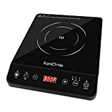 Portable Induction Cooktop - 1800W Kenichole Countertop Burner with Digital Sensor and Timer Setting, 8 Power Levels Induction Cooker Suitable for Magnetic Cookware