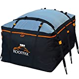 RoofPax Car Roof Bag & Rooftop Cargo Carrier. 19 Cubic Feet. Waterproof Excellent Military Quality Car Top Carrier. Heavy Duty RoofBag. Fits All Vehicle with/Without Rack. 4+2 Door Hooks Included