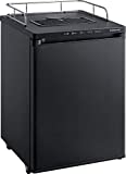 EdgeStar BR3002BL 24 Inch Wide Kegerator Conversion Refrigerator for Full Size Keg - Black