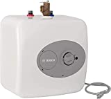 Bosch Electric Mini-Tank Water Heater Tronic 3000 T 4-Gallon (ES4) - Eliminate Time for Hot Water - Shelf, Wall or Floor Mounted
