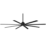 Minka-Aire F896-84-CL Xtreme H2O 84 Inch Outdoor Ceiling Fan with DC Motor in Coal Finish