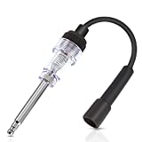 Inline Spark Plug Tester Engine Ignition Tester Straight Boot Ignition Tester Light Lawnmower Engine Checker Armature Diagnostic Detector for Automotive Car Lawnmower Internal External Engine (1)