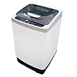 Panda Portable Washing Machine, 10 Lbs Capacity, 3 Water Levels, 8 Programs, Compact Top Load Cloth Washer, 1.38 Cu.ft