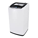 Portable Laundry Washing Machine by BLACK+DECKER, Compact Pulsator Washer for Clothes, .9 Cubic ft. Tub, White, BPWM09W