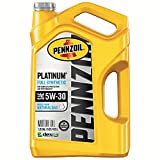 Pennzoil Platinum Full Synthetic 5W-30 Motor Oil (5-Quart, Single)