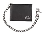 Dickies Men's Bifold Wallet-High Security with ID Window and Credit Card Pockets, Classic Black, One Size