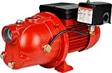 Red Lion RL-SWJ50 97080502 1/2-HP 13-GPM Cast Iron Shallow Well Jet Pump, Red