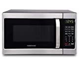Farberware Classic FMO07AHTBKJ 0.7 Cu. Ft. 700-Watt Microwave Oven with LED Lighting, Brushed Stainless Steel