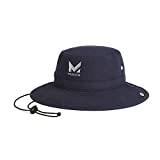 MISSION Cooling Bucket Hat- UPF 50, 3” Wide Brim, Cools When Wet- Navy