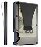 The Ridge Minimalist Slim Wallet For Men - RFID Blocking Front Pocket Credit Card Holder (Gunmetal)