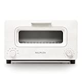 BALMUDA The Toaster | Steam Oven Toaster | 5 Cooking Modes - Sandwich Bread, Artisan Bread, Pizza, Pastry, Oven | Compact Design | Baking Pan | K01M-WS | White | US Version