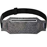 ANJ Outdoors Super Slim Water Resistant Money Belt, Running Belt for Women and Men, Expandable Phone Belt to Hold Cell Phones, Cards, and Money. Ideal Waist Bag Waist Pack for Travel, Sports and Yoga