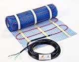 SEAL 10 Sqft 120V Electric Radiant Floor Heating Mat, for Ceramic, Tile, Mortar, Easy to Install Self-Adhesive Floor Heating System Kit