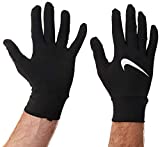 Nike Men's Dry Element Running Gloves (L, Black/Silver)