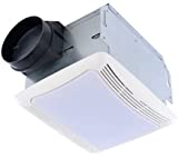 Beleeb S70L Ventilation Fan with Light Combo for Bathroom and Home, 70 CFM, 4.0 Sones,ETL and HVI Certified