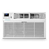 Emerson Quiet Kool EATC10RSE1T 10,000 BTU 115V Smart Through-The-Wall Air Conditioner with Remote, Wi-Fi, and Voice Control, 10000, White