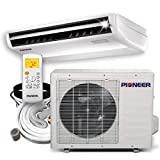 PIONEER Air Conditioner UYB024GMFILCAD Floor, Ceiling Split Ductless Inverter and Heat Pump System, 24,000 BTU, 208-230 V, White