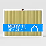 K&N 16x25x1 Air Filter, Merv 11, Washable Air Filter, the Last Furnace Filter You Will Ever Buy, Breathe Safely at Home or in the Office (Actual Dimensions .8 x 24.6 x 15.6 inches)