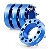 Orion Motor Tech 6x5.5 Wheel Spacers, 1.5” Blue Wheel Spacers Compatible with Tacoma 4runner Tundra FJ Sequoia Fortuner Ventury GX470 GX460, with M12x1.5 Studs 106mm Bore Wheel Spacer Kit, Set of 4