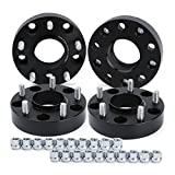 dynofit 5x5.5 Wheel Spacers for Ram 1500 2012-2018, 5x139.7 Hub Centric Spacer (Set of 4), 1.5'(38mm) 77.8mm Hub Bore M14x1.5 Forged Wheel SPACERS Do-dge Ram 1500 12-18 Pick Up Trucks(DS/DJ)