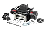 Rough Country 9,500 LB PRO Series Electric Winch | 100 FT Steel Rope | Fairlead | Clevis Hook | 12 FT Remote | PRO9500