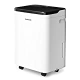 HUMSURE 4500 Sq. Ft Dehumidifier for Basements' 70 Pints Moisture Removal, Whole House Dehumidifier with Auto Shut-off, Portable Dehumidifier with Drain Hose & 5L Water Tank for Optional Drainage