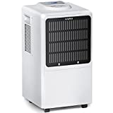 Waykar 130 Pints Commercial Dehumidifier, with Drain Hose for Spaces up to 6,000 Sq.Ft,for Home Basements Whole house Moisture Removal